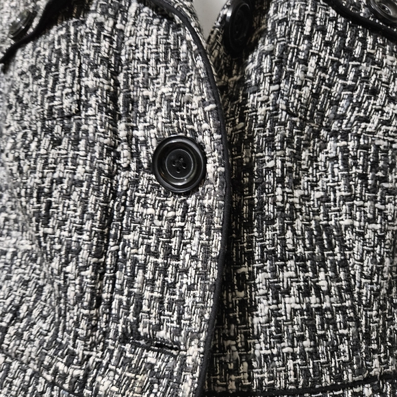 Lane Bryant Black and White Textured Blazer - Picture 2 of 6